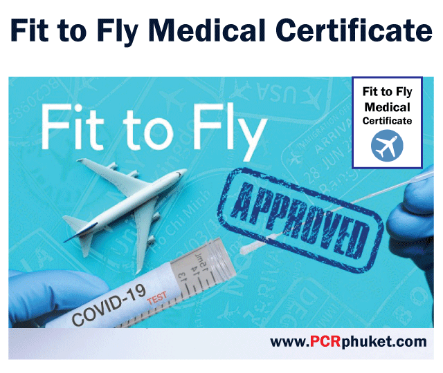 Fit to Fly - Fit for Travel Medical Certificate