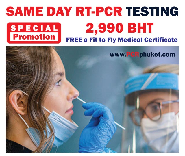 Promotion SAME DAY RT-PCR Testing (Result within 9 p.m)
